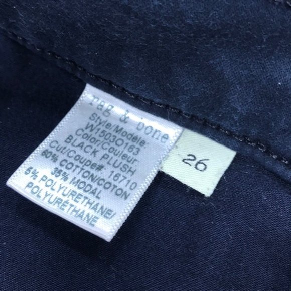 RAG & BONE/JEAN Plush Twill Leggings - Picture 9 of 11